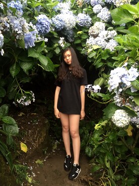 高芸さん（レディース・160cm）の夏コーディネート