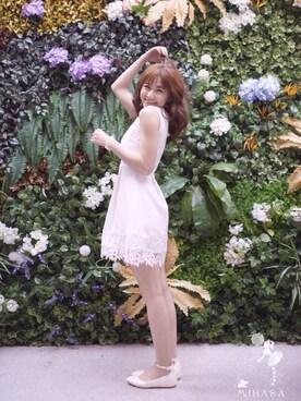 「MIHARA（-）のアイテム」を使った、MIHARA.com.twさん（レディース・162cm）の春コーディネート