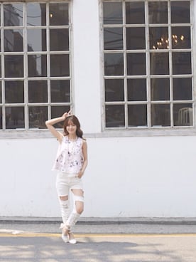 「MIHARA（-）のアイテム」を使った、MIHARA.com.twさん（レディース・162cm）の春コーディネート