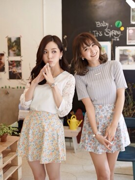 「MIHARA（-）のアイテム」を使った、MIHARA.com.twさん（レディース・162cm）の春コーディネート