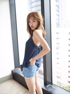 「MIHARA（-）のアイテム」を使った、MIHARA.com.twさん（レディース・162cm）の夏コーディネート