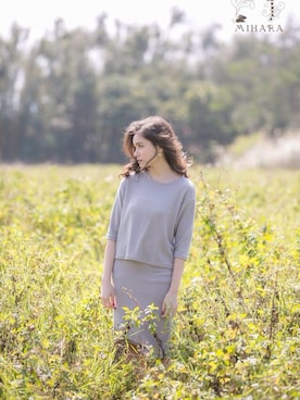 「MIHARA（-）のアイテム」を使った、MIHARA.com.twさん（レディース・162cm）の春コーディネート