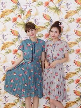 「MIHARA（-）のアイテム」を使った、MIHARA.com.twさん（レディース・162cm）の夏コーディネート