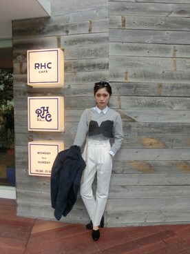 稲津有香さんのコーディネート