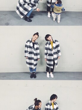 武智志穂さん(レディース・157cm)の秋コーディネート