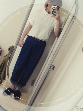 「Crisp」｜34さん（レディース・162cm）の夏コーディネート