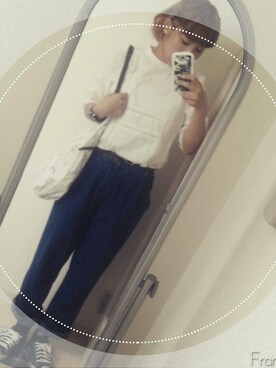 「Crisp」｜34さん（レディース・162cm）の夏コーディネート