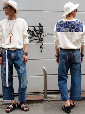 「【ACCESSORIES】（アクセサリーズ）のアイテム」を使った、KOUSEI ITAKURAさん（メンズ・170cm）の春コーディネート