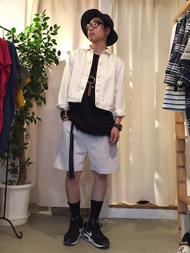 「ETHOS（エトス）のアイテム」を使った、KOUSEI ITAKURAさん（メンズ・170cm）の夏コーディネート