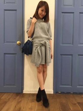 dazzlin SHOP STAFFさん（レディース・160cm）の秋コーディネート