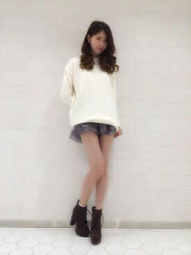 dazzlin SHOP STAFFさん（レディース・160cm）の冬コーディネート