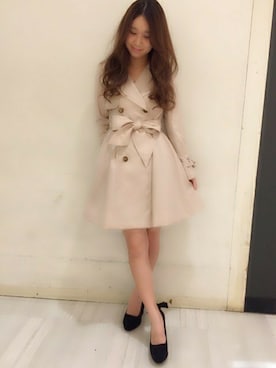 「#リボン」｜dazzlin SHOP STAFFさん（レディース・160cm）の冬コーディネート