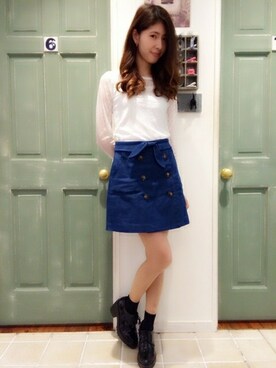 dazzlin SHOP STAFFさん（レディース・160cm）の冬コーディネート