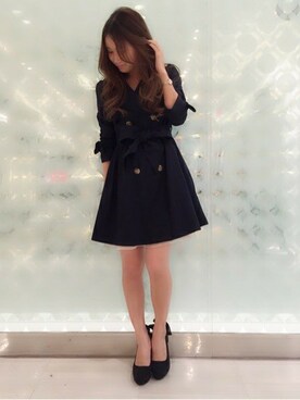 「#リボン」｜dazzlin SHOP STAFFさん（レディース・160cm）の冬コーディネート