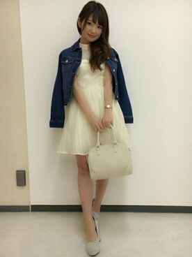 「#denim」｜dazzlin SHOP STAFFさん（レディース・160cm）の春コーディネート
