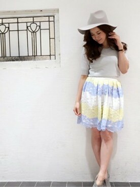 dazzlin SHOP STAFFさん（レディース・160cm）の春コーディネート