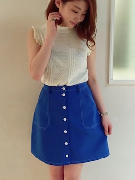 dazzlin SHOP STAFFさん（レディース・160cm）の春コーディネート