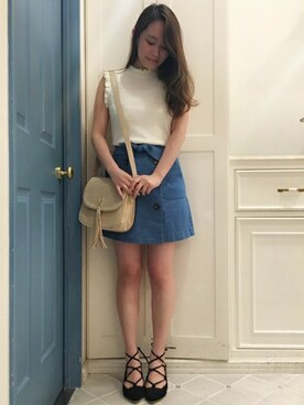 「#style」｜dazzlin SHOP STAFFさん（レディース・160cm）の春コーディネート