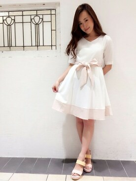 「#style」｜dazzlin SHOP STAFFさん（レディース・160cm）の春コーディネート