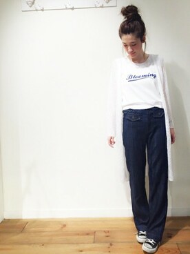 「#白」｜dazzlin SHOP STAFFさん（レディース・160cm）の春コーディネート