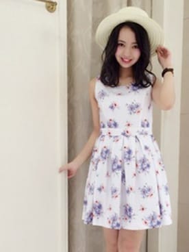 「#ガーリー」｜dazzlin SHOP STAFFさん（レディース・160cm）の春コーディネート