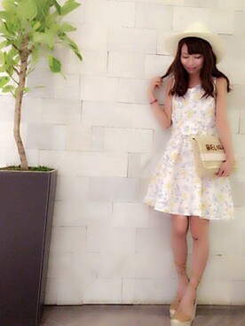 「#ガーリー」｜dazzlin SHOP STAFFさん（レディース・160cm）の夏コーディネート