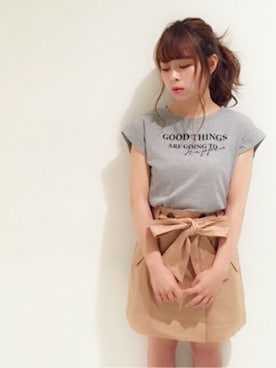 dazzlin SHOP STAFFさん（レディース・160cm）の夏コーディネート