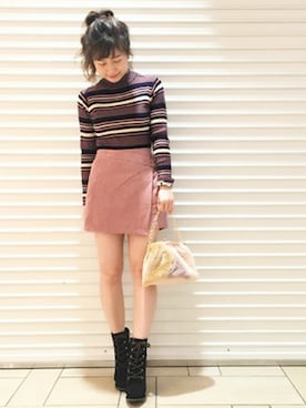 dazzlin SHOP STAFFさん（レディース・160cm）の秋コーディネート