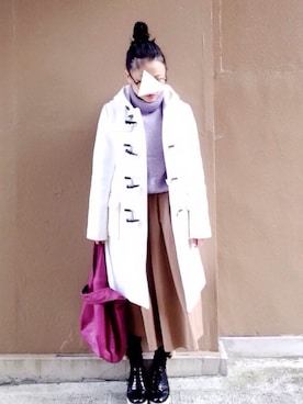 imyuさん（レディース・153cm）の冬コーディネート