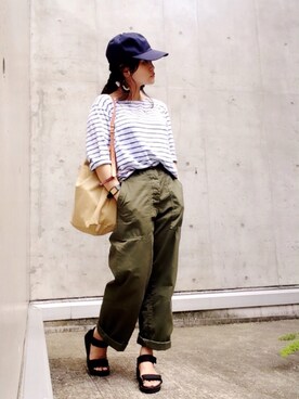 「ORiental TRaffic（オリエンタルトラフィック）の【再値下げ！SALE 50%OFF】【スポーツ系サンダル人気No1！】★スポーツサンダル★5203（サンダル）」を使った、imyuさん（レディース・153cm）の秋コーディネート