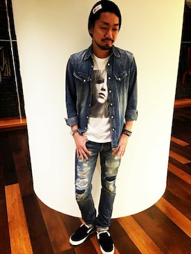 matsuさん(メンズ・175cm)の冬コーディネート