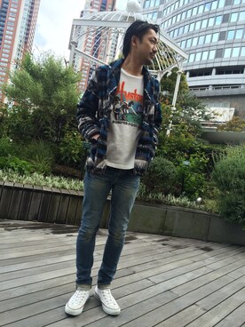 matsuさん（メンズ・175cm）の春コーディネート