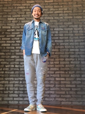 matsuさん（メンズ・175cm）の春コーディネート