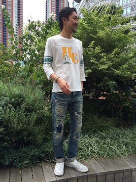 matsuさん（メンズ・175cm）の夏コーディネート