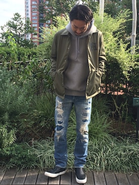 matsuさん（メンズ・175cm）の秋コーディネート