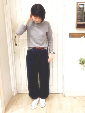 studio CLIPテラスモール湘南店さん（レディース・165cm）の秋コーディネート