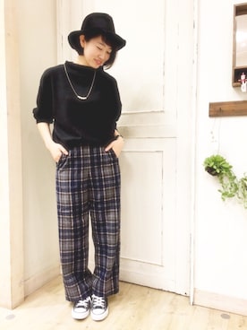 studio CLIPテラスモール湘南店さん（レディース・165cm）の秋コーディネート