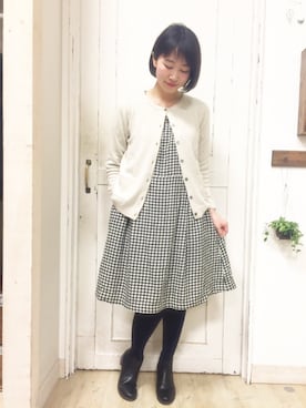 studio CLIPテラスモール湘南店さん（レディース・165cm）の冬コーディネート