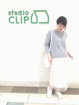 studio CLIPテラスモール湘南店さん（レディース・165cm）の冬コーディネート
