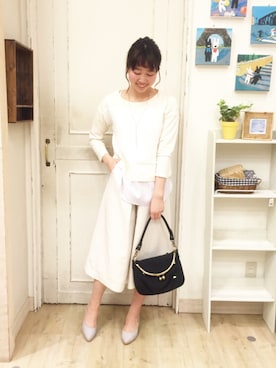 studio CLIPテラスモール湘南店さん（レディース・165cm）の冬コーディネート