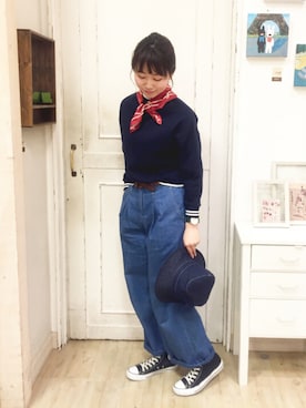 studio CLIPテラスモール湘南店さん（レディース・165cm）の春コーディネート