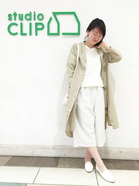 studio CLIPテラスモール湘南店さん（レディース・165cm）の春コーディネート