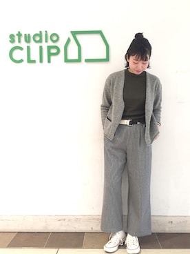 studio CLIPテラスモール湘南店さん(レディース・165cm)の冬コーディネート
