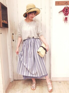 studio CLIPテラスモール湘南店さん（レディース・165cm）の春コーディネート