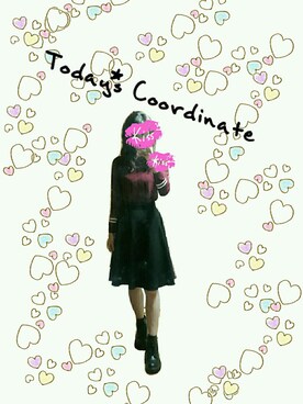 「GROWZE（グローゼ）のアイテム」を使った、きゃしこさん（レディース・162cm）の秋コーディネート