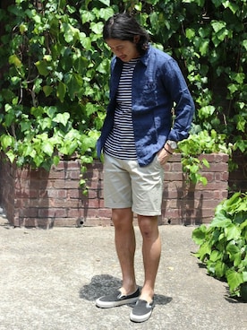 「マリン」｜Ryougoさん（メンズ・175cm）の夏コーディネート