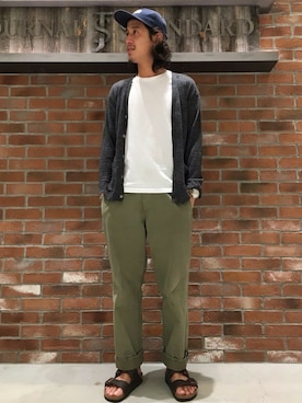 「ポケットＴシャツ」｜Ryougoさん（メンズ・175cm）の夏コーディネート