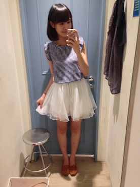 Annie さん（レディース・167cm）の夏コーディネート