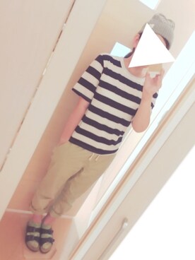 「くつした」｜「アイテム（ニットキャップ/ビーニー）」を使った、toriさん（レディース・167cm）の夏コーディネート