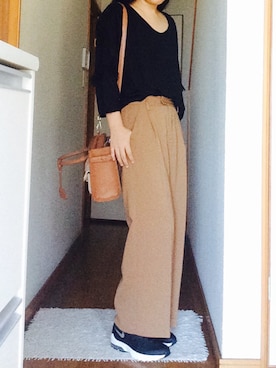 「SLOBE IENA（スローブイエナ）のNIKE エアマックスインビガー（スニーカー）」を使った、Mii☺︎❤︎さん（レディース・158cm）の夏コーディネート